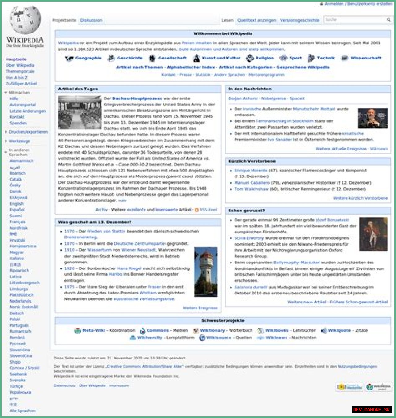 Exploring Her German Wikipedia Page