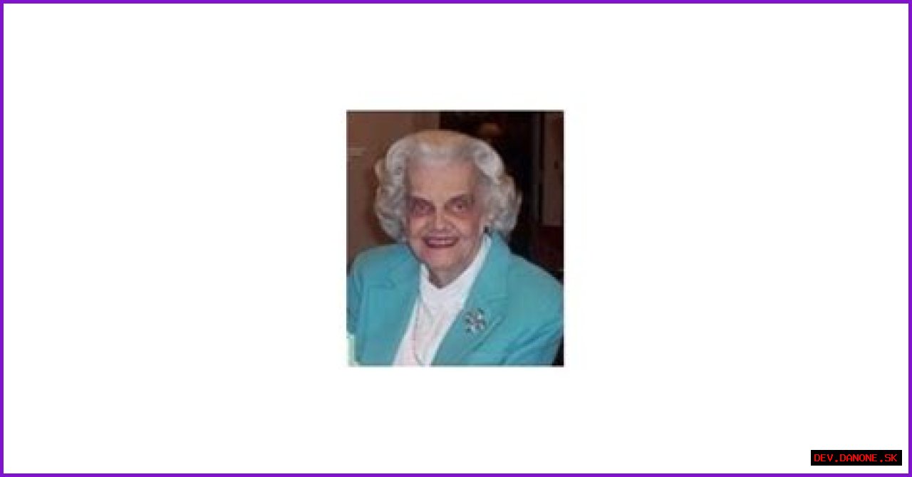 In Memoriam: Dorothy Burton's Life And Legacy